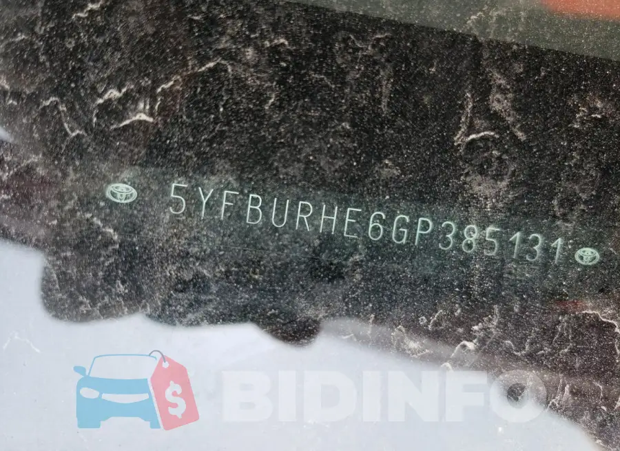 5YFBURHE6GP385131 Photo# 12