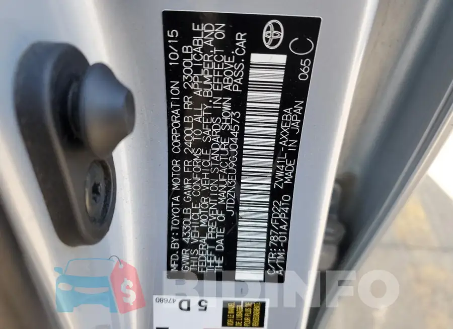 JTDZN3EU9GJ044573 Photo# 12