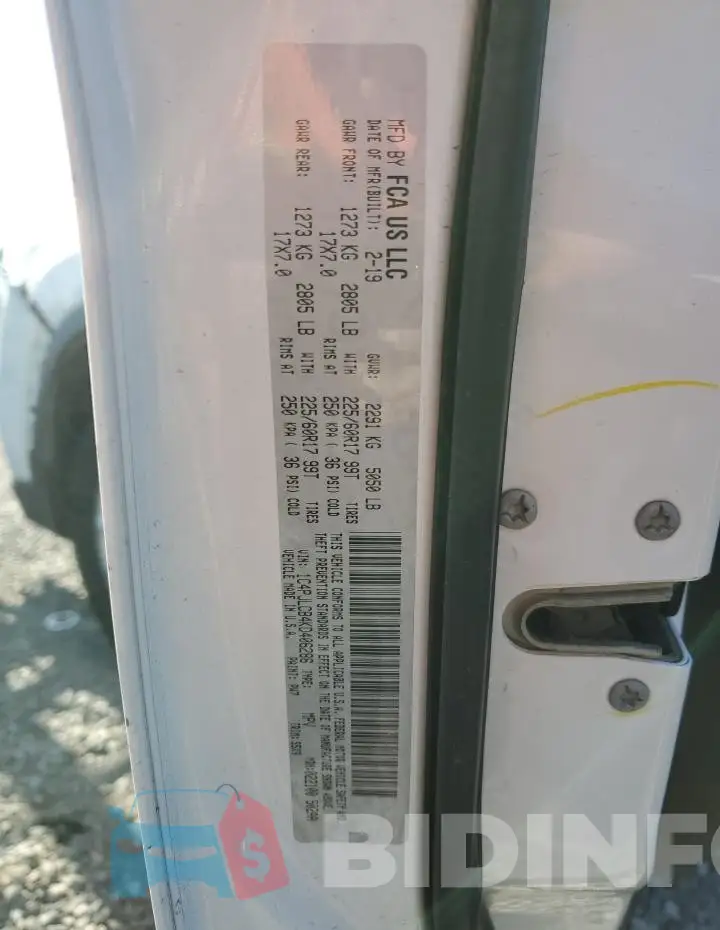 1C4PJLCB4KD406286 Photo# 13