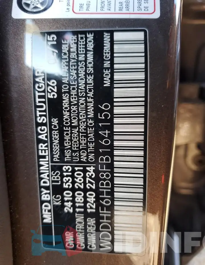 WDDHF6HB8FB164156 Photo# 12