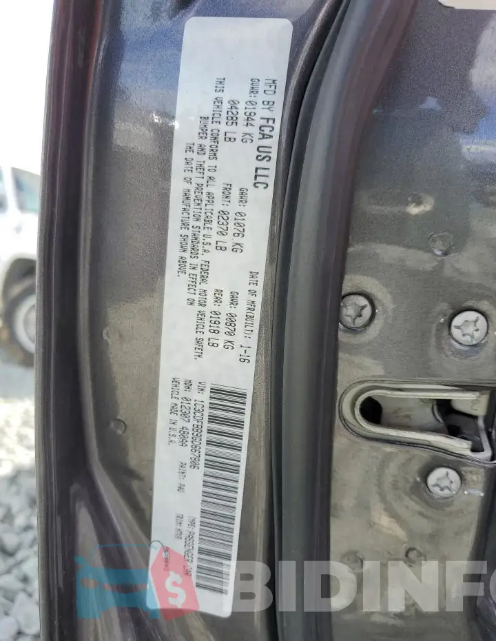 1C3CDFBB9GD667806 Photo# 12