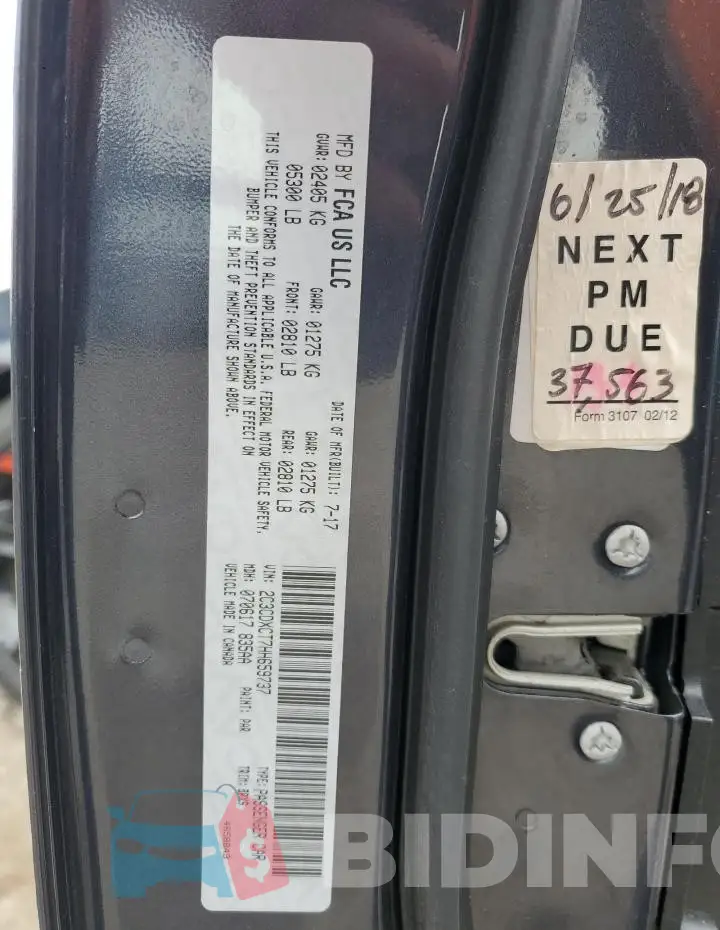 2C3CDXCT7HH659737 Photo# 12