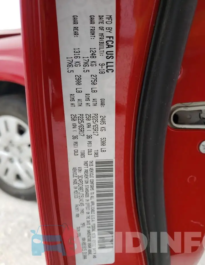 3C4PDCAB7JT514145 Photo# 14