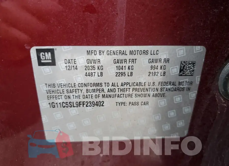 1G11C5SL9FF239402 Photo# 12