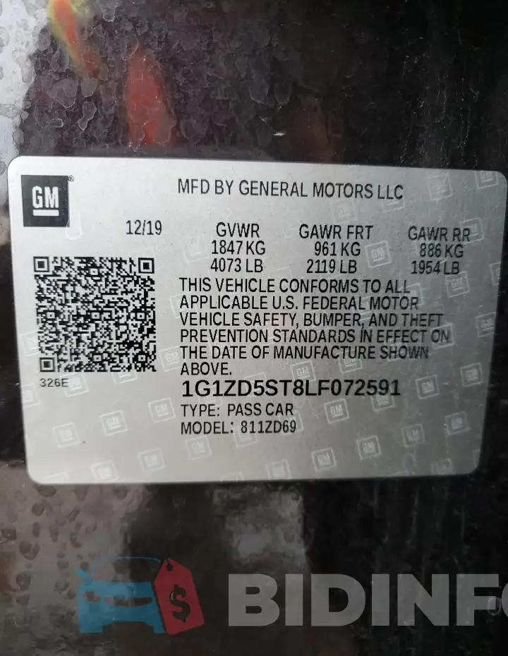 1G1ZD5ST8LF072591 Photo# 13