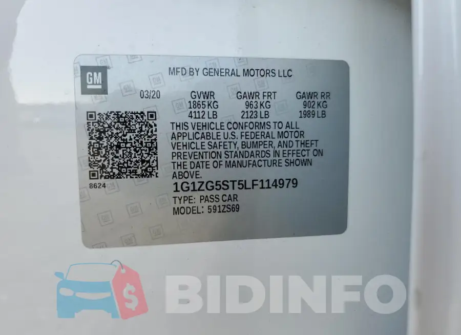 1G1ZG5ST5LF114979 Photo# 12