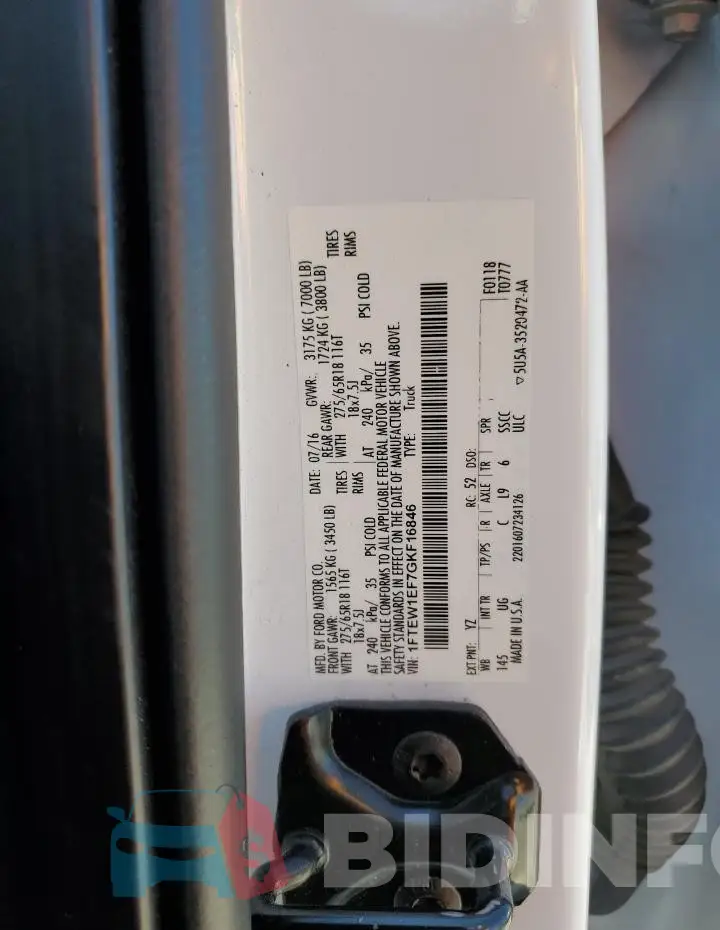 1FTEW1EF7GKF16846 Photo# 12