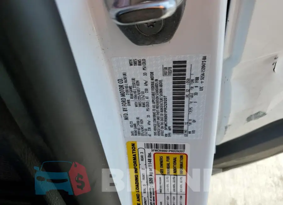 3FMCR9B61PRD29207 Photo# 12
