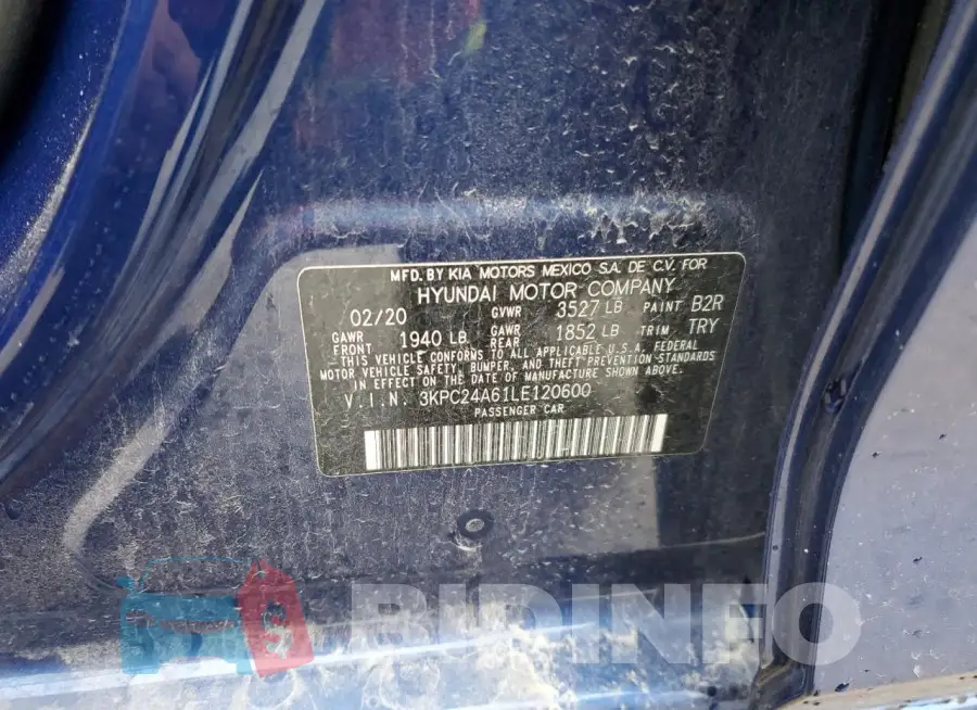 3KPC24A61LE120600 Photo# 12