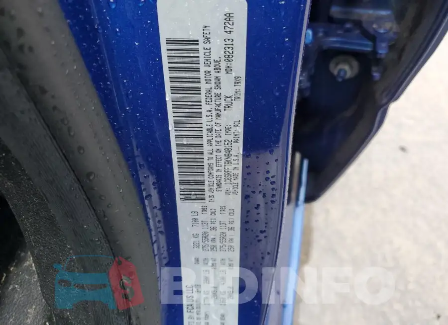 1C6SRFFT6KN648152 Photo# 12