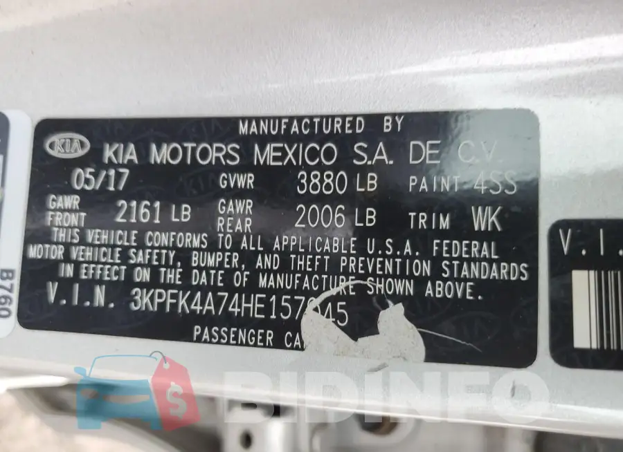 3KPFK4A74HE157945 Photo# 12