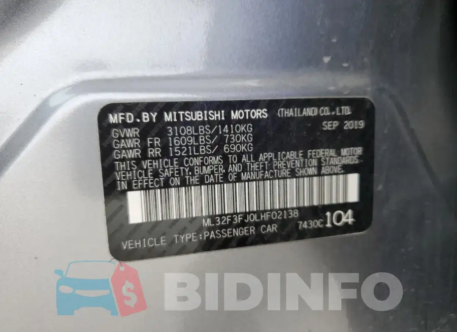 ML32F3FJ0LHF02138 Photo# 12