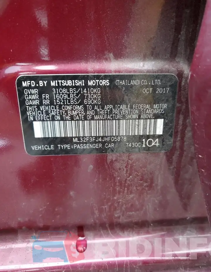 ML32F3FJ4JHF05878 Photo# 13