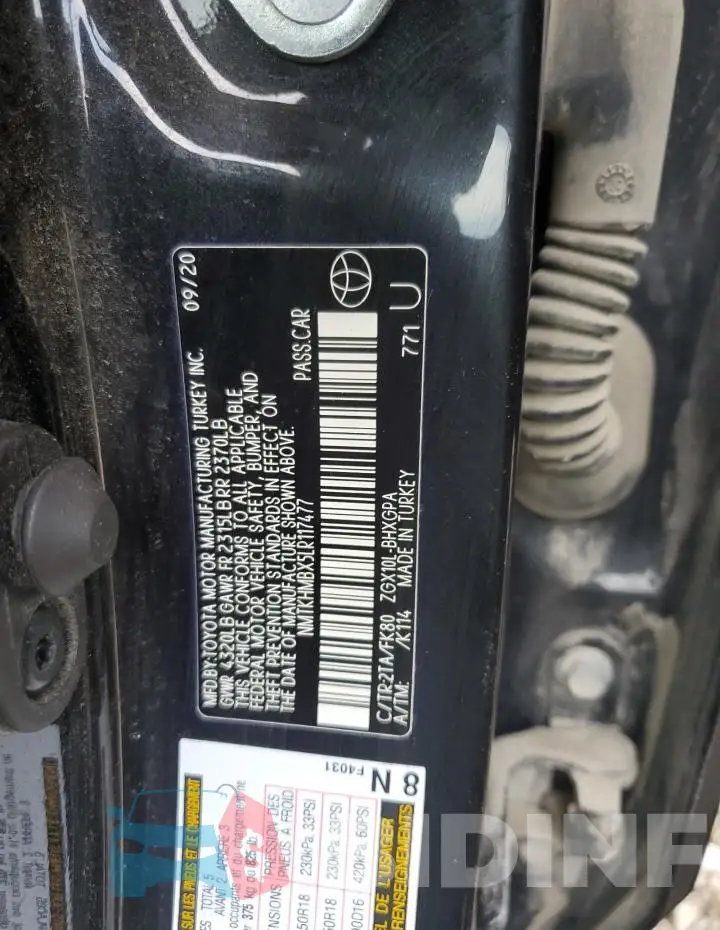 NMTKHMBX5LR117477 Photo# 13