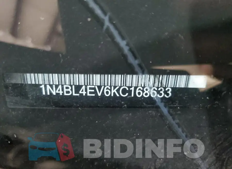 1N4BL4EV6KC168633 Photo# 12