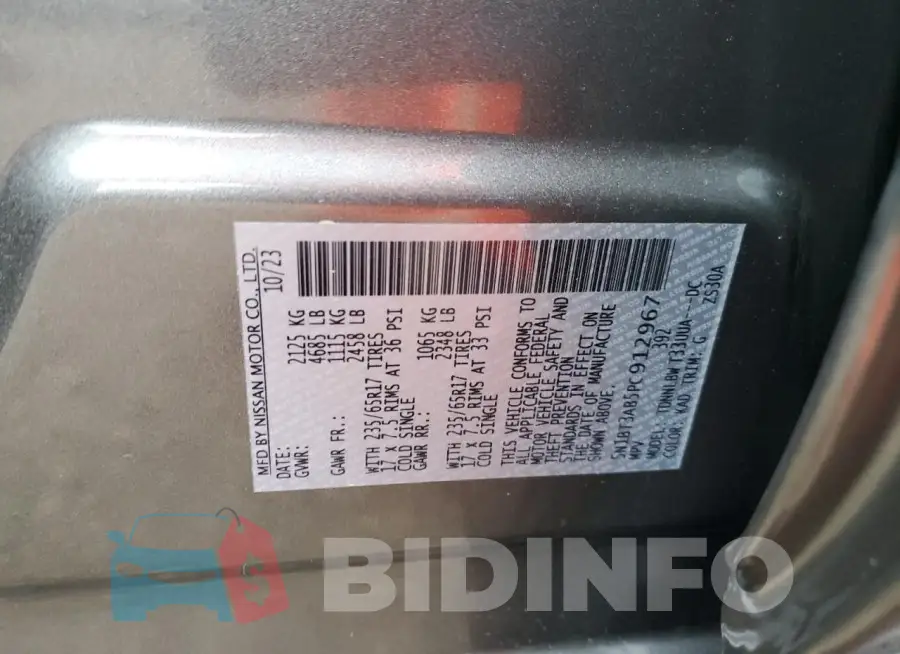 5N1BT3AB5PC912967 Photo# 13