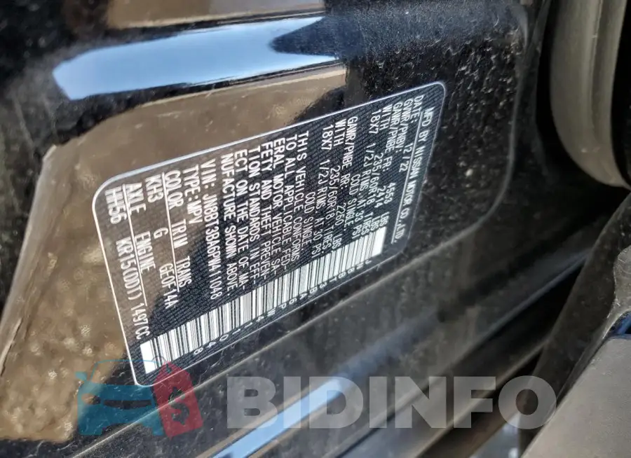 JN8BT3BA6PW411048 Photo# 13