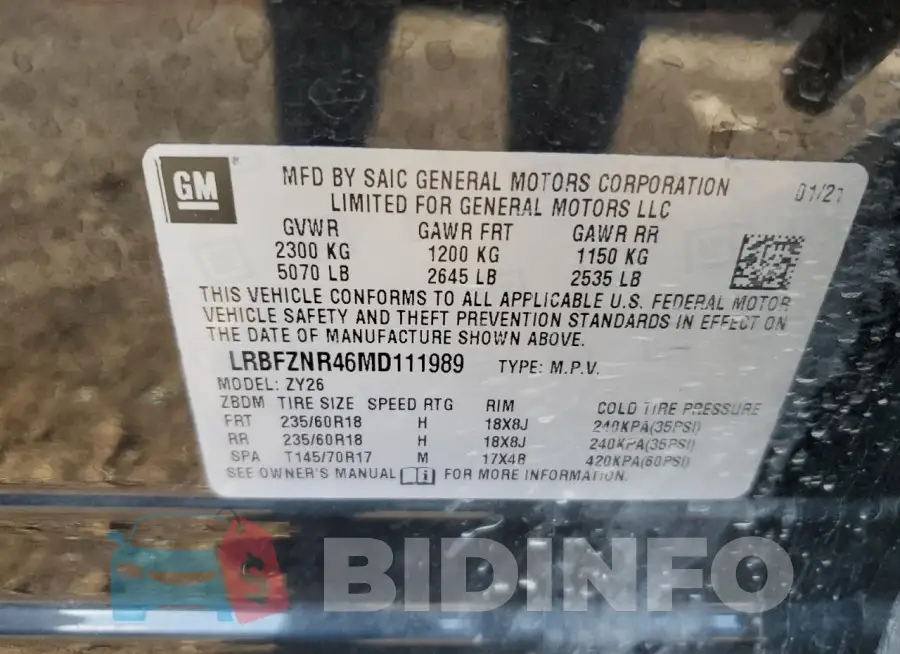 LRBFZNR46MD111989 Photo# 12