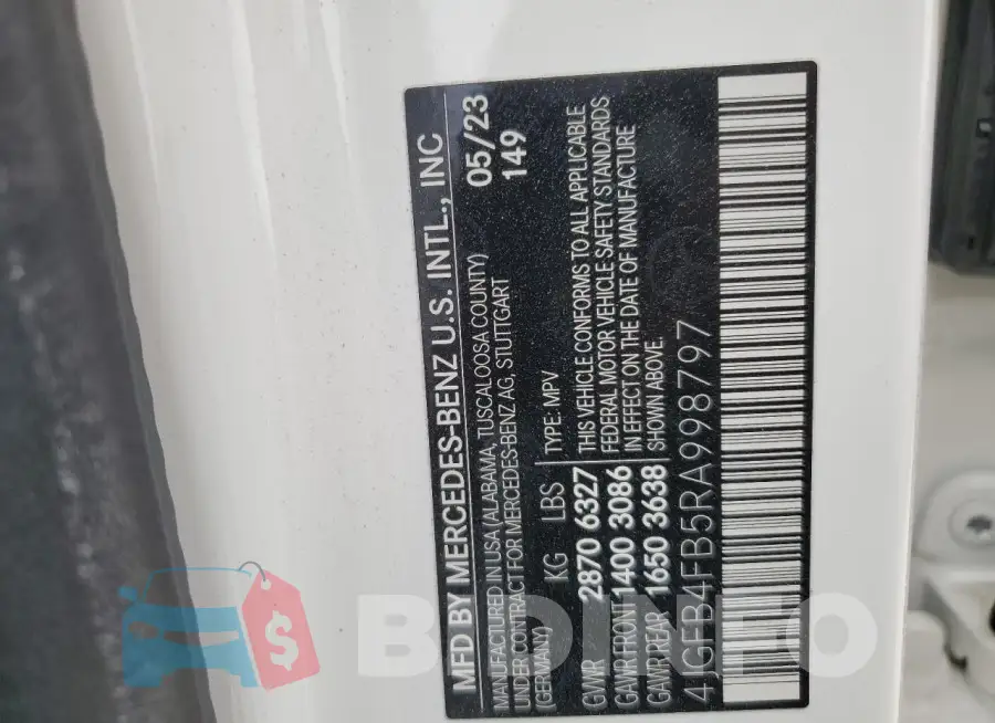 4JGFB4FB5RA998797 Photo# 12