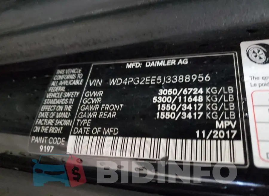 WD4PG2EE5J3388956 Photo# 13