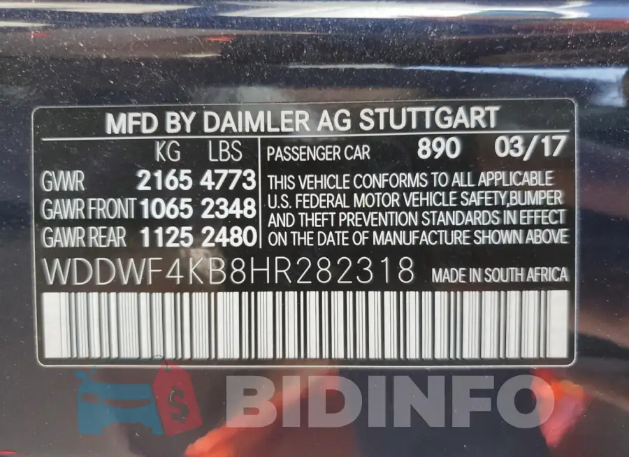 WDDWF4KB8HR282318 Photo# 12