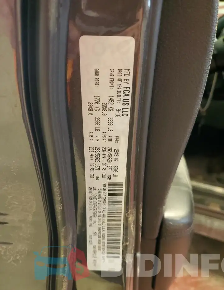 1C4RDJDG2HC629830 Photo# 13