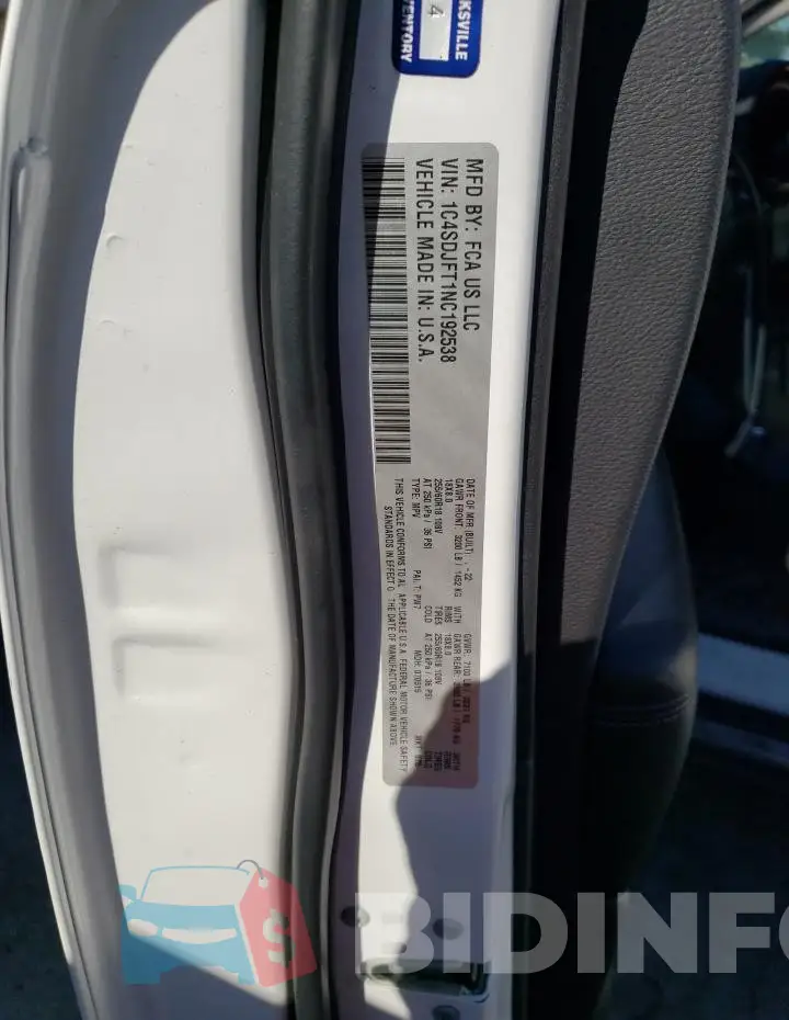 1C4SDJFT1NC192538 Photo# 13