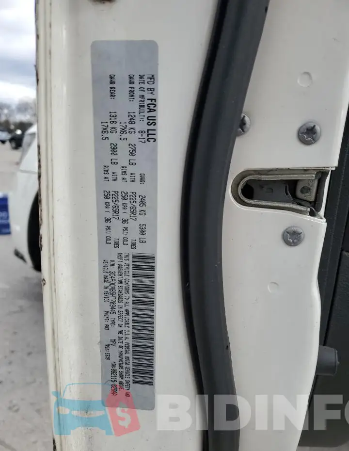 3C4PDCAB5HT709445 Photo# 14