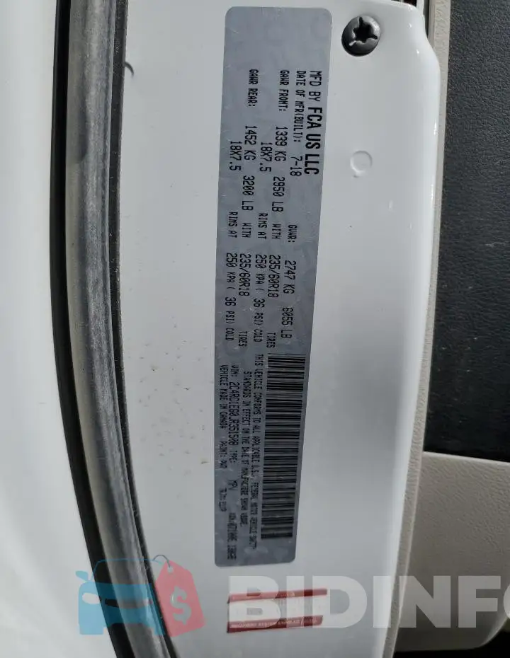 2C4RC1EG0JR351508 Photo# 13