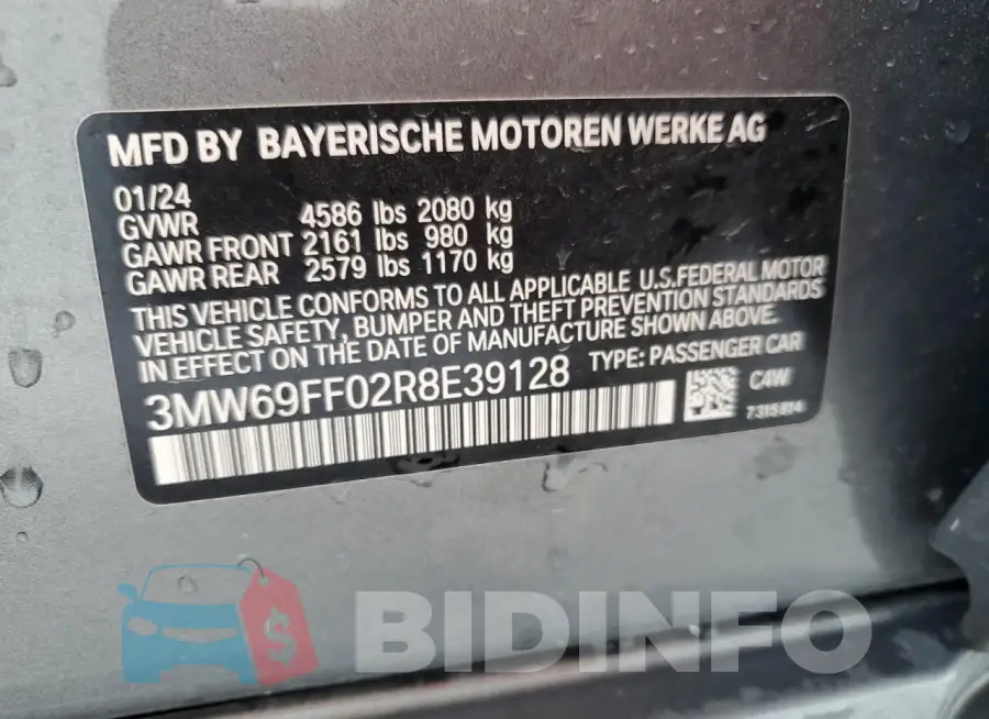 3MW69FF02R8E39128 Photo# 12