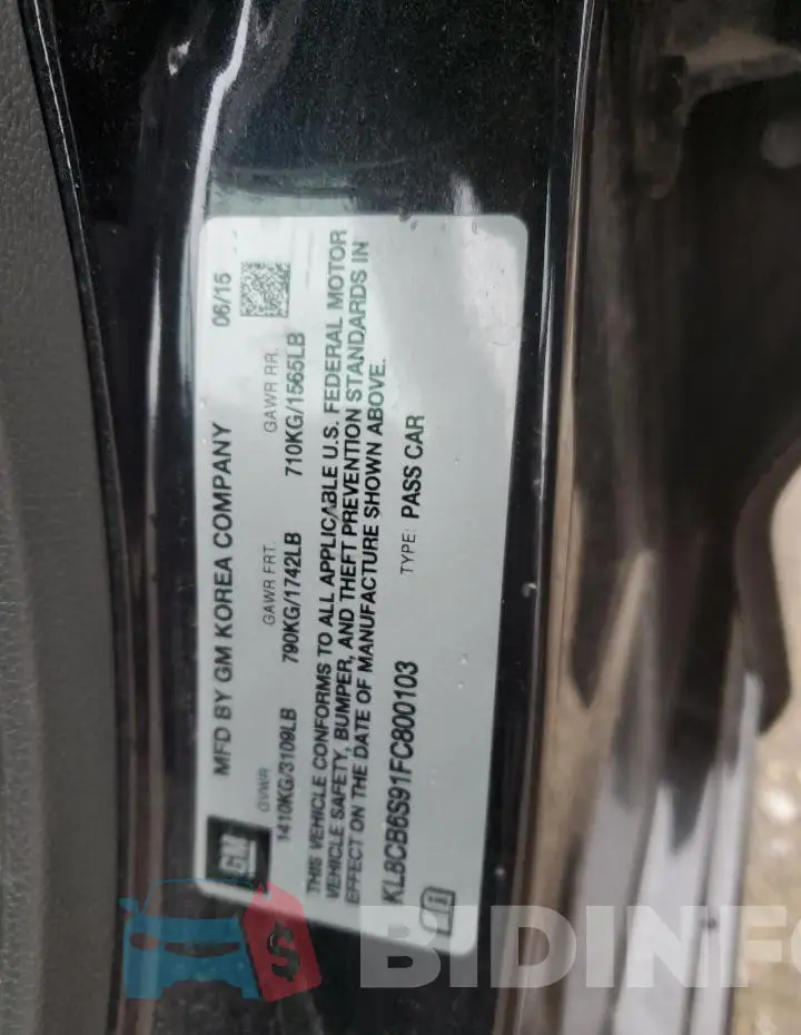 KL8CB6S91FC800103 Photo# 12