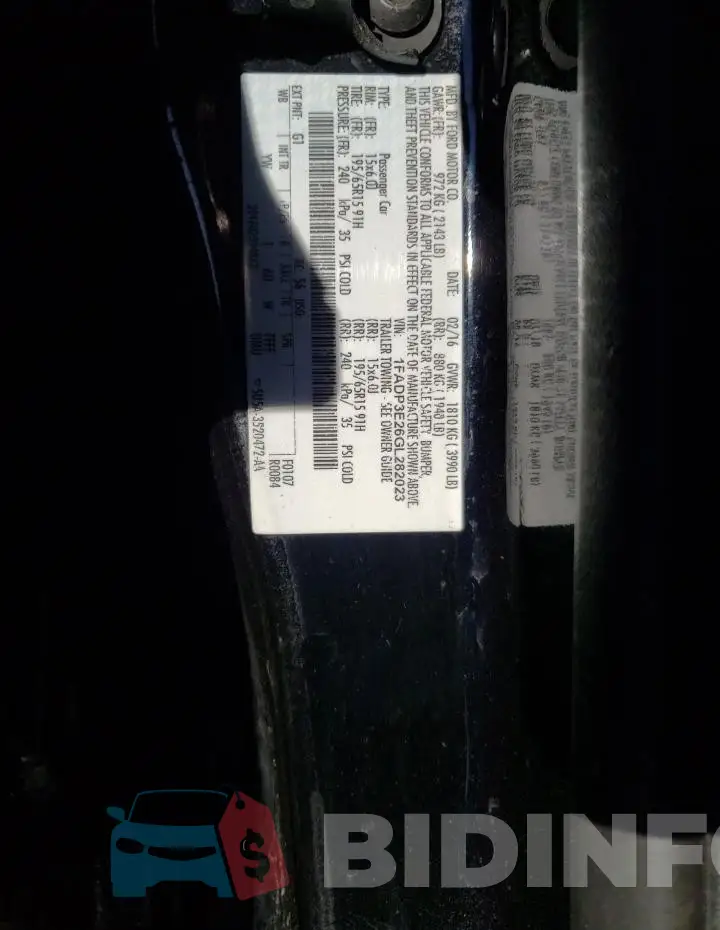 1FADP3E26GL282023 Photo# 12