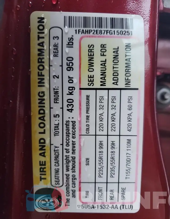 1FAHP2E87FG150251 Photo# 13