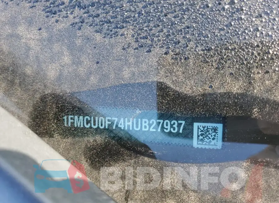 1FMCU0F74HUB27937 Photo# 12