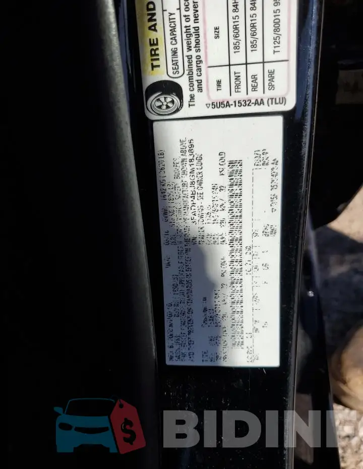 3FADP4BJ8GM183896 Photo# 12