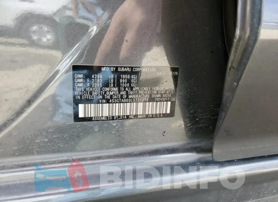 4S3GTAB60L3731219 Photo# 12