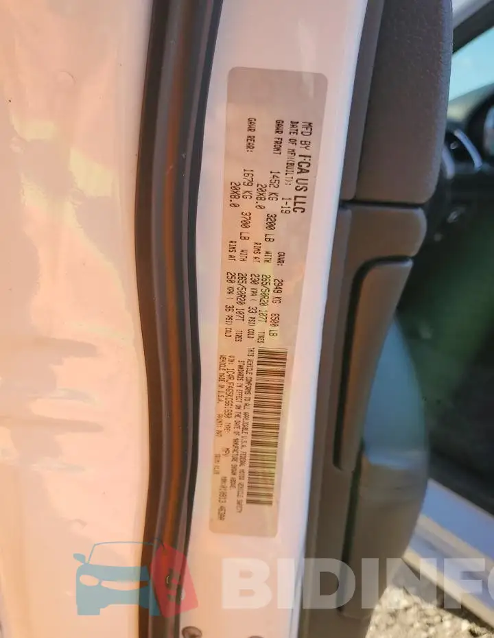 1C4RJFAG5KC661690 Photo# 13
