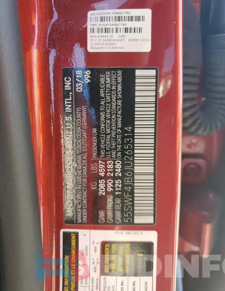 55SWF4JB6JU265314 Photo# 12