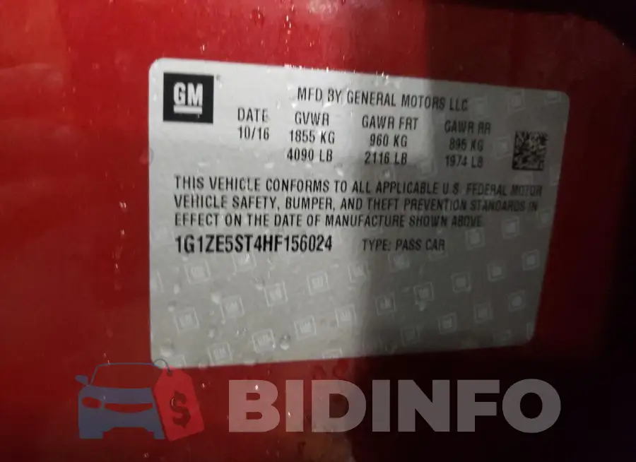 1G1ZE5ST4HF156024 Photo# 13