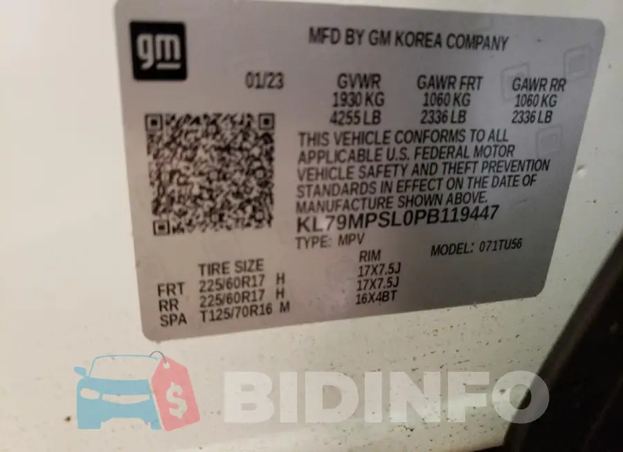 KL79MPSL0PB119447 Photo# 12