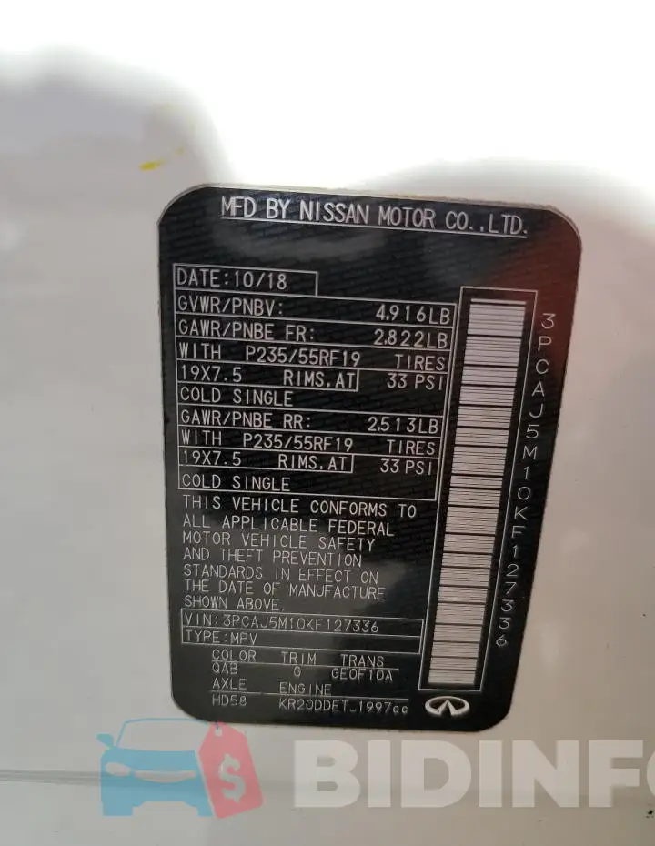 3PCAJ5M10KF127336 Photo# 12
