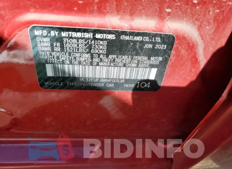 ML32FUFJ4RHF00536 Photo# 12