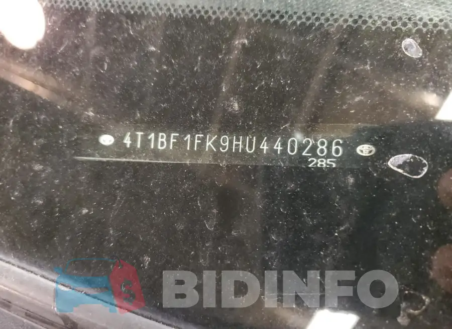 4T1BF1FK9HU440286 Photo# 12