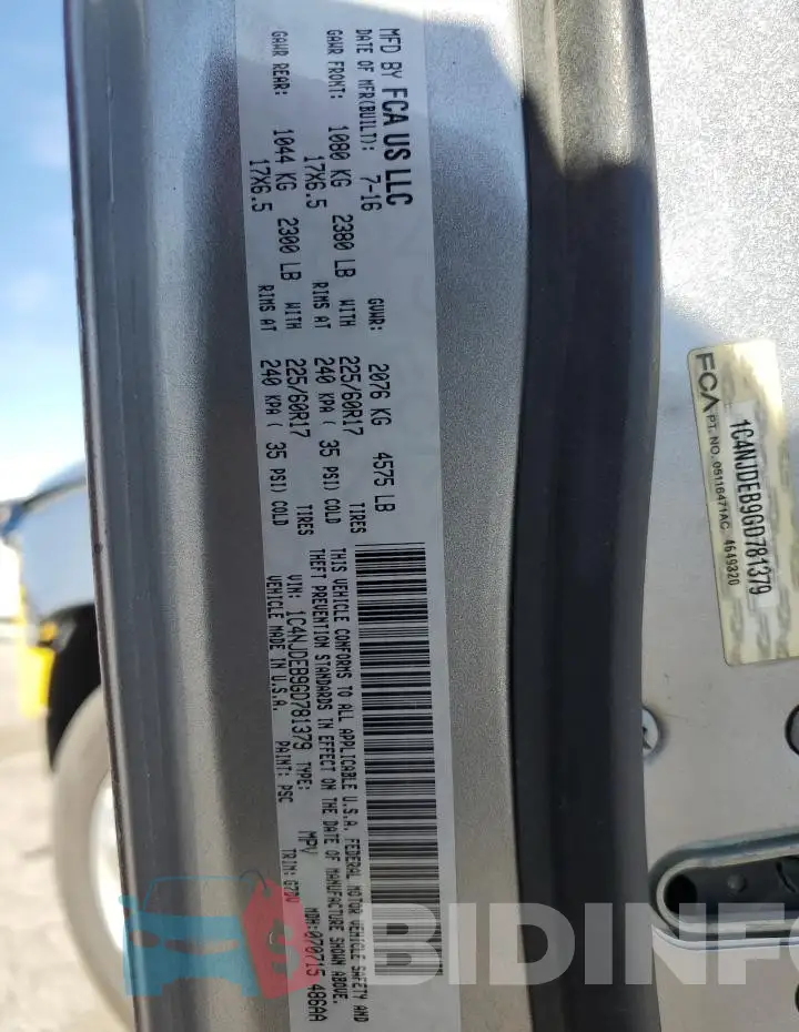 1C4NJDEB9GD781379 Photo# 12