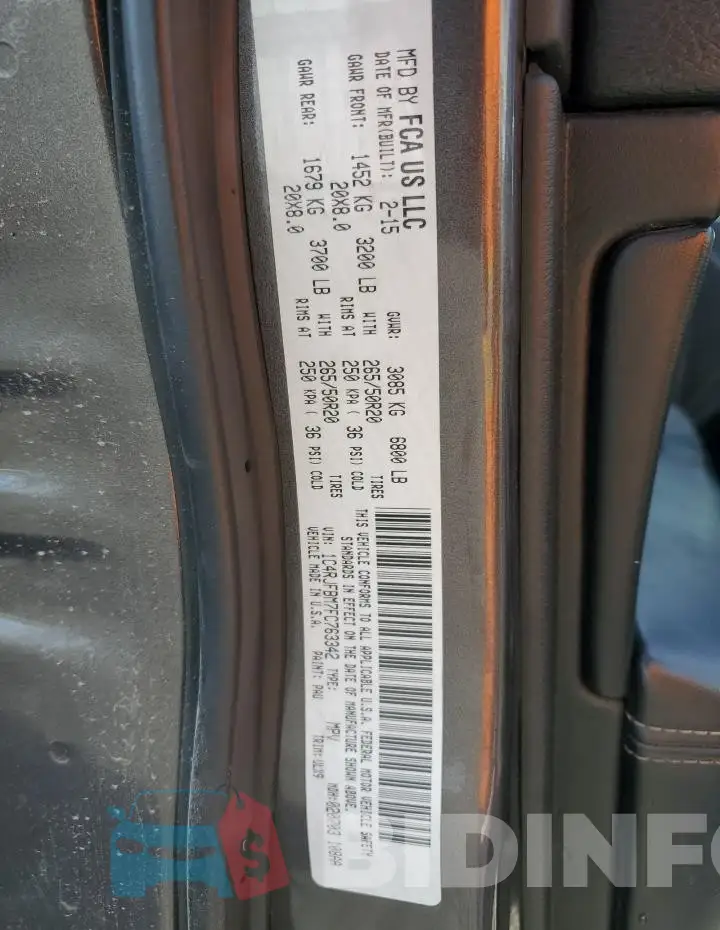 1C4RJFBM7FC763342 Photo# 12