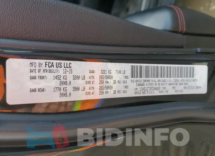 1C4SDJCT3FC240207 Photo# 13