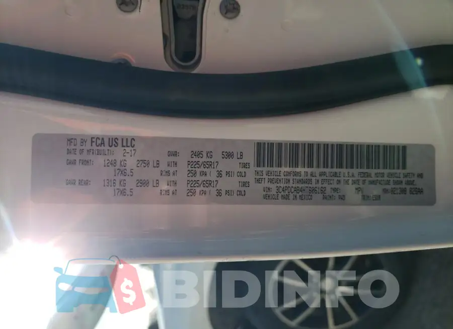 3C4PDCAB4HT606162 Photo# 13