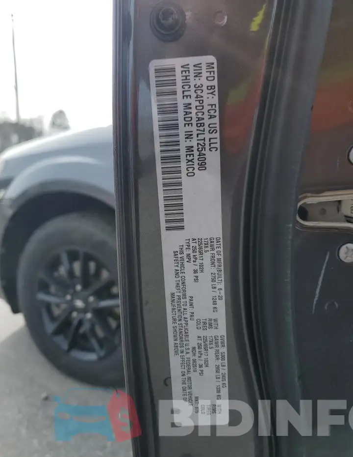 3C4PDCAB7LT254090 Photo# 13