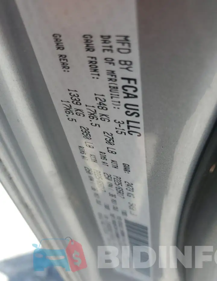 3C4PDCBG1FT658131 Photo# 12