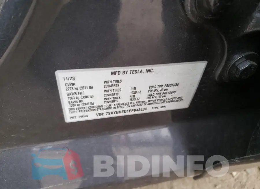 7SAYGDED1PF943434 Photo# 12
